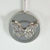 3D Silver Butterfly Keyfinder